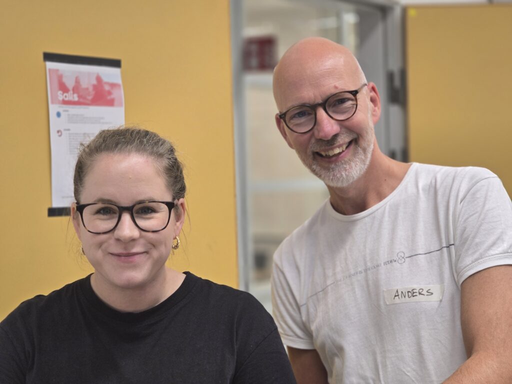 Mina grymma kollegor i kommunledingspartnerskapet LOFT Anders Wikström och Amanda Sundberg